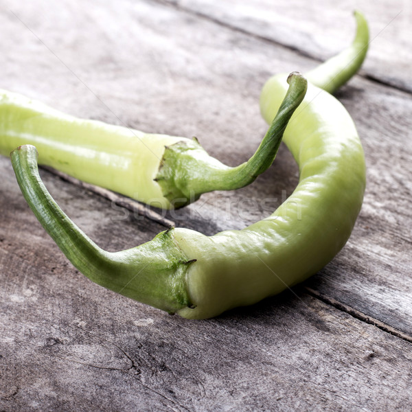 green chili peppers Stock photo © nessokv