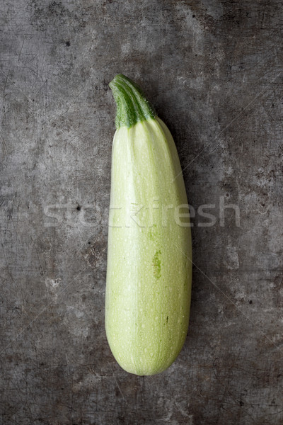 Organic Zuchini :Fresh picked natural vegetable Stock photo © nessokv