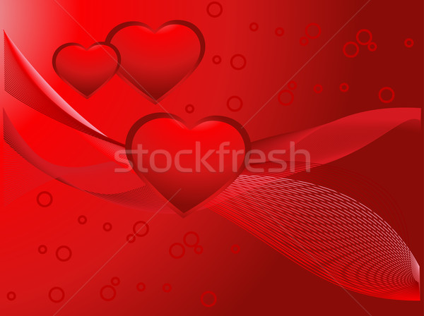 Valentin nap valentin napi üdvözlet lány szex szeretet fű Stock fotó © Nevenaoff