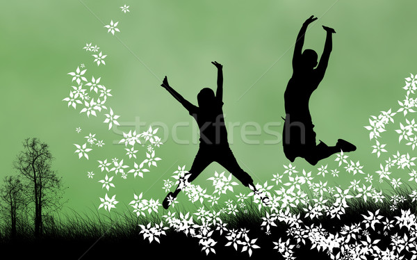 Spring Concept Illustration Stock photo © newt96