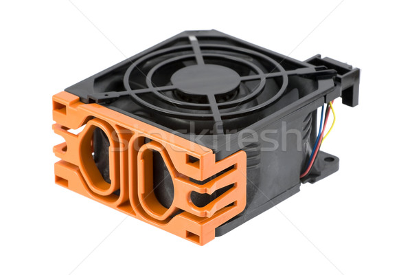 Ventilador enfriamiento aislado puro blanco servidor Foto stock © newt96