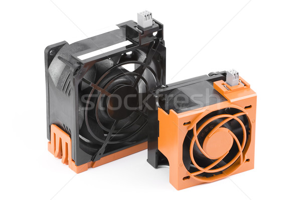 Stock photo: Two Hot-Swap Server Fans