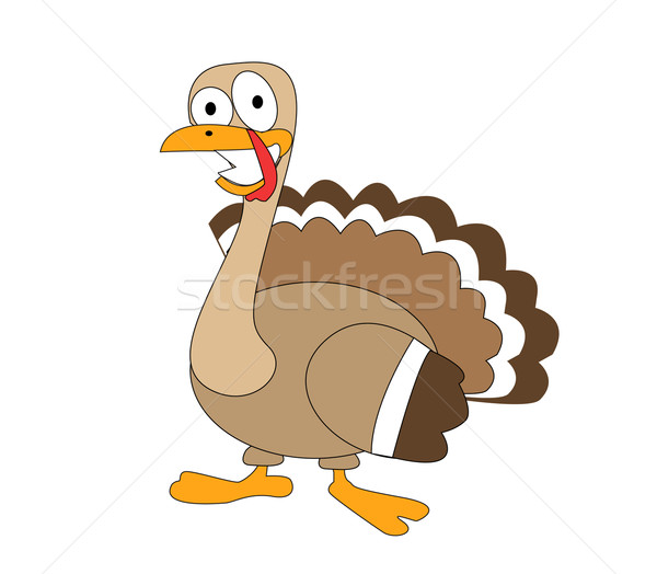 turkey cartoon   Stock photo © nezezon