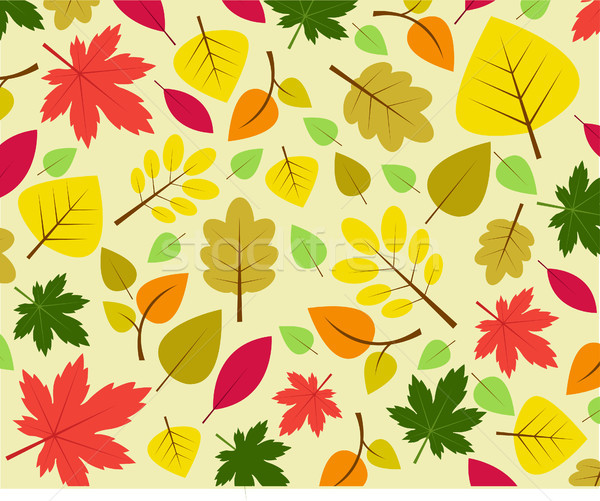 Herbstlaub Natur rot Farbe Anlage Muster Stock foto © nezezon