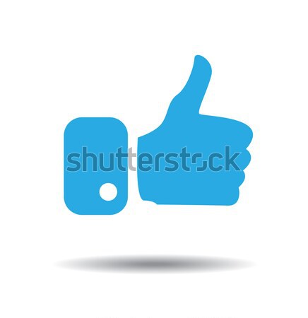 Modern Thumbs Up Icons  Stock photo © nezezon