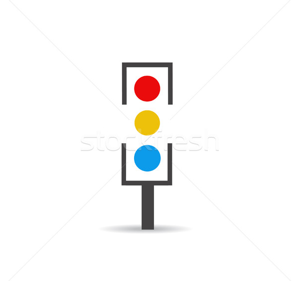 Traffic light Stock photo © nezezon
