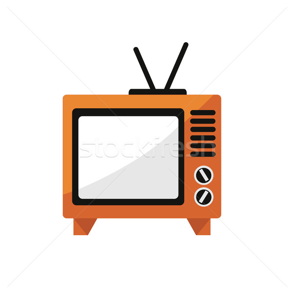 TV Icon Vector Illustration  Stock photo © nezezon