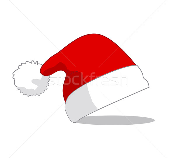 聖誕老人 帽子 向量 舞會 設計 冬天 商業照片 © nezezon