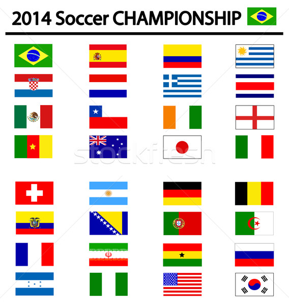 soccer championship 2014 Stock photo © nezezon
