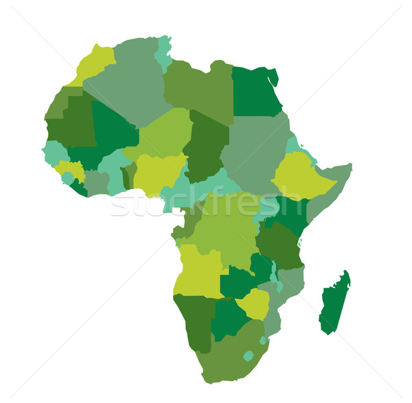 Сток-фото: Африка · карта · планеты · данные · стране · землю