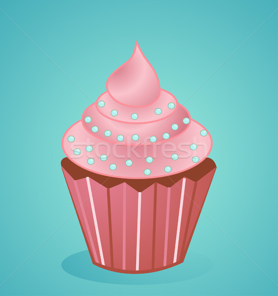vector cupcake  Stock photo © nezezon