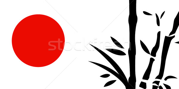 Traditional Japanese Painting Vector Illustration C Nezezon 7972991 Stockfresh