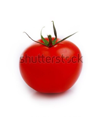 Fresh Red Tomato isolated on white background Stock photo © nezezon