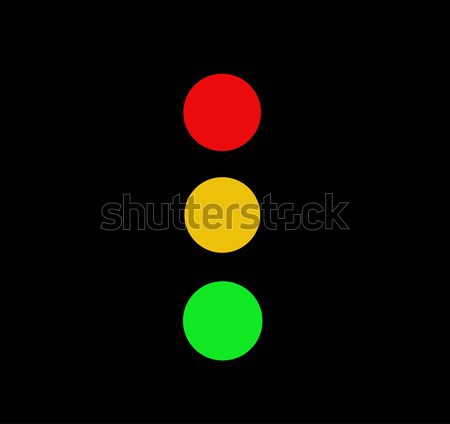 Stock photo: Traffic light