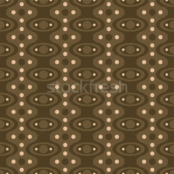 Siebziger Raum abstrakten sechziger Stil Tapete Stock foto © nicemonkey
