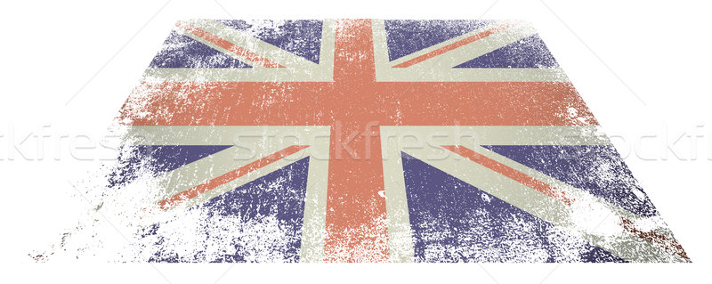 British flag flat Stock photo © nicemonkey
