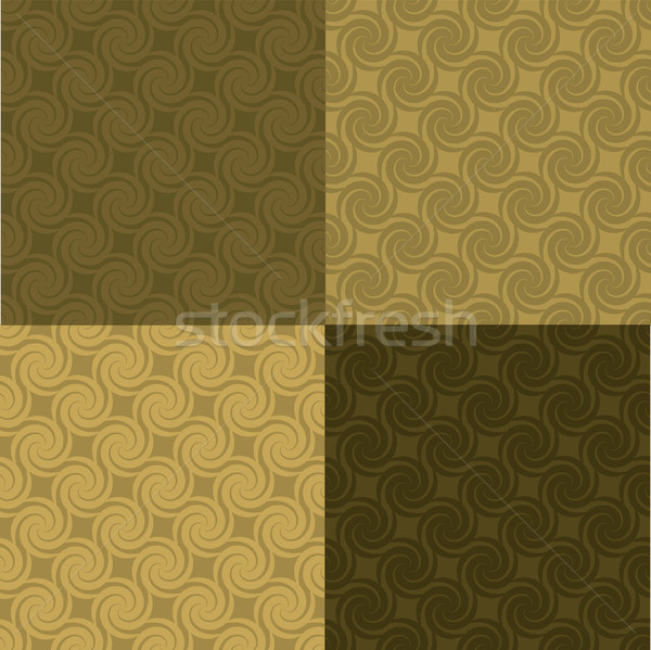 golden swirl pattern multi Stock photo © nicemonkey