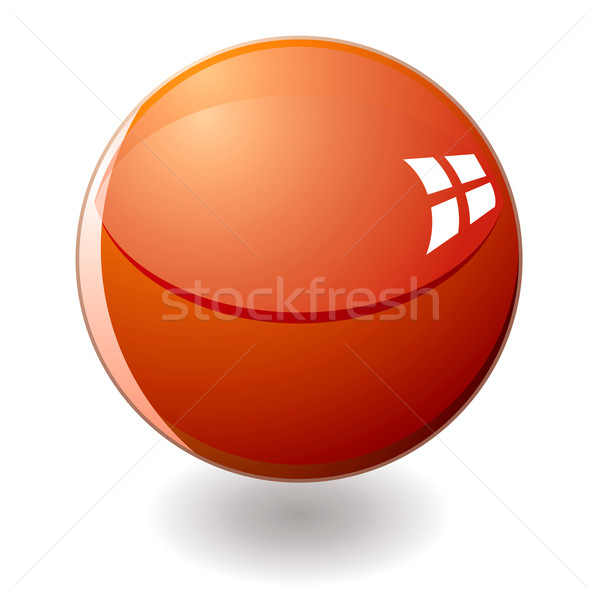 Orange marble shadow Stock photo © nicemonkey