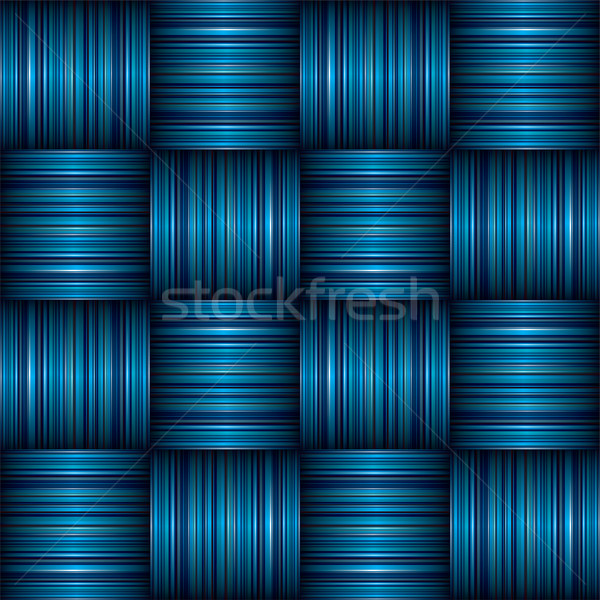 blue stripe weave Stock photo © nicemonkey