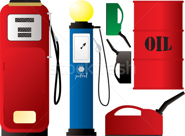 petrol pumps Stock photo © nicemonkey