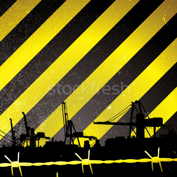crane stripe Stock photo © nicemonkey