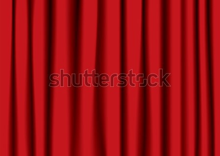 red theater curtain Stock photo © nicemonkey