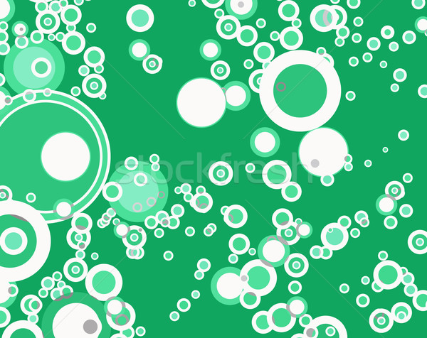 Verde bolla abstract bianco presentazione desktop Foto d'archivio © nicemonkey