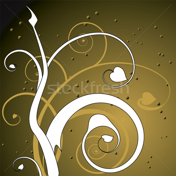 golden floral Stock photo © nicemonkey