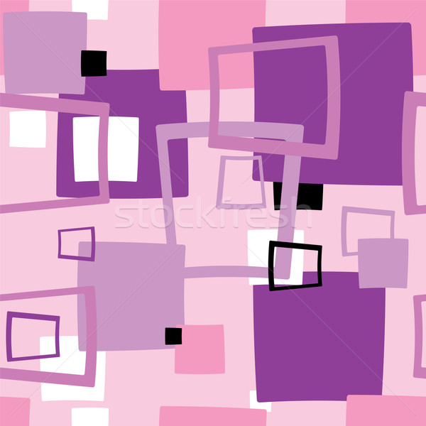 Stockfoto: Zeventig · vierkante · abstract · behang · ontwerp