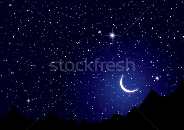 Space nights sky Stock photo © nicemonkey