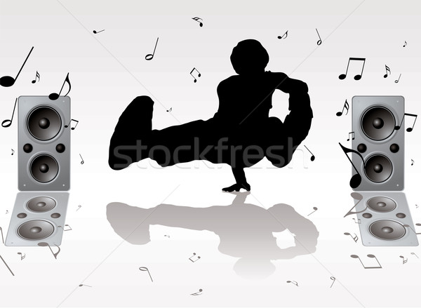 dance music Stock photo © nicemonkey