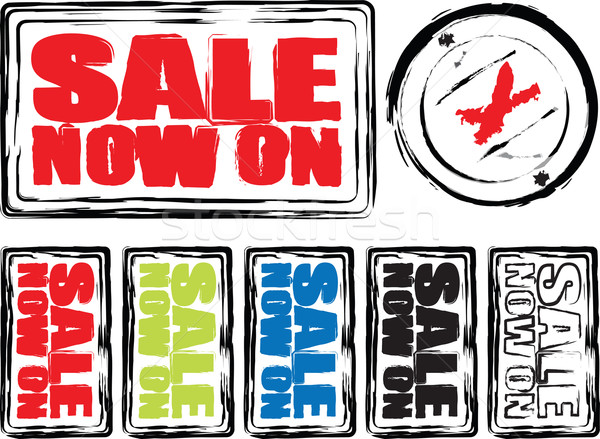sale oblong colours Stock photo © nicemonkey