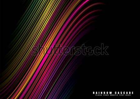 rainbow colide Stock photo © nicemonkey