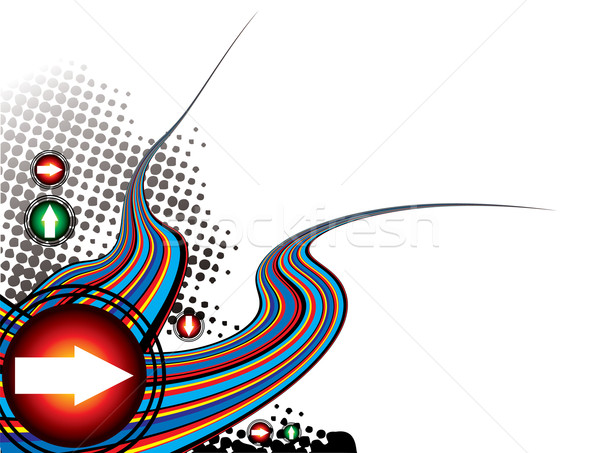 rainbow effect modern Stock photo © nicemonkey