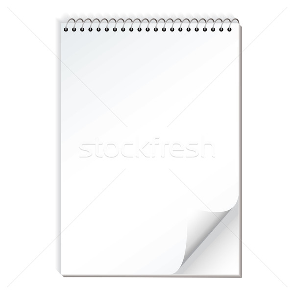 note paper spiral Stock photo © nicemonkey