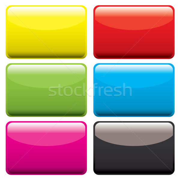 plastic oblong blank Stock photo © nicemonkey
