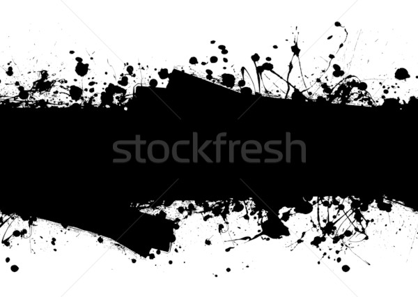 чернила черный текста пространстве краской фон Сток-фото © nicemonkey