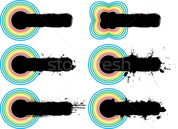 Regenbogen Tags illustriert Zimmer besitzen Text Stock foto © nicemonkey