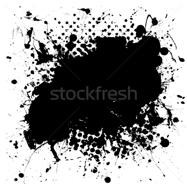 grunge mottled ink splat Stock photo © nicemonkey