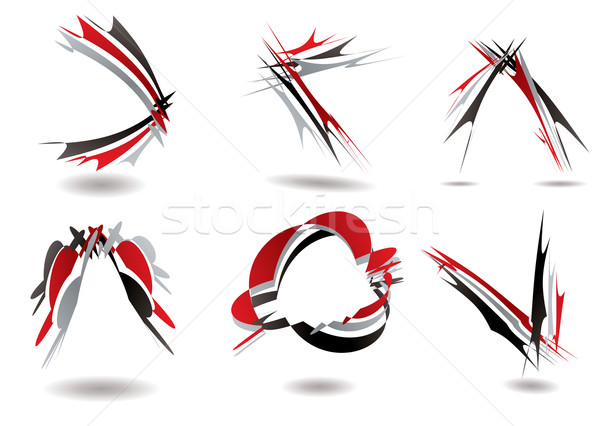 ribbon logo twist Stock photo © nicemonkey