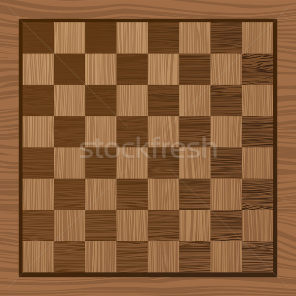 wooden chess board Stock photo © nicemonkey