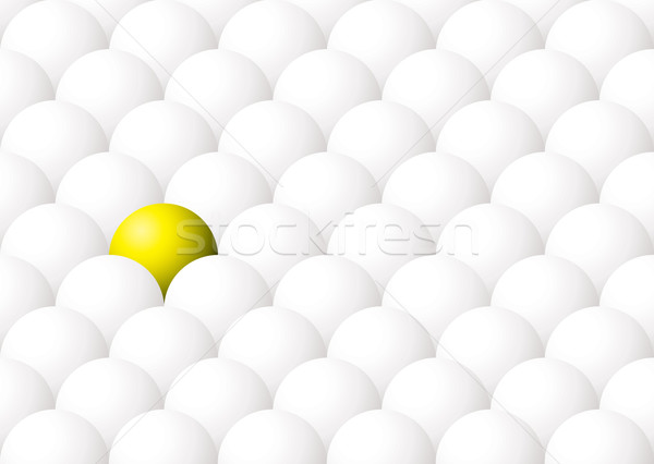 yellow ball out Stock photo © nicemonkey