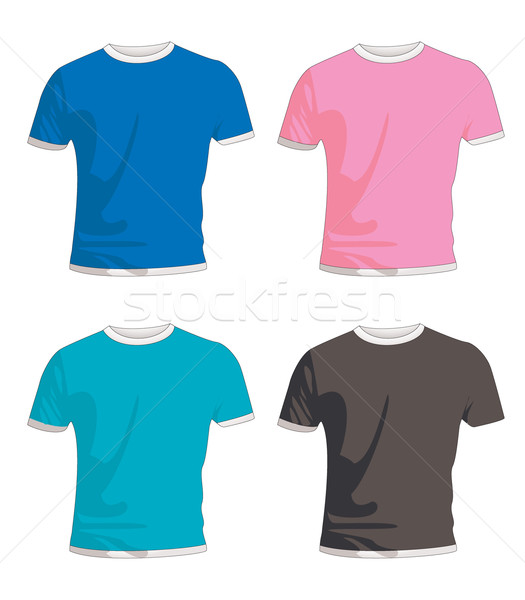 Mens t shirt coloured Stock photo © nicemonkey