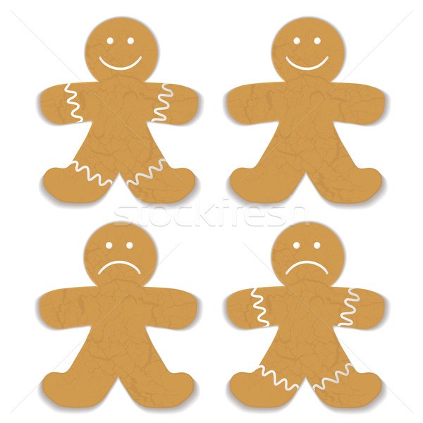 Stock photo: gingerbread man