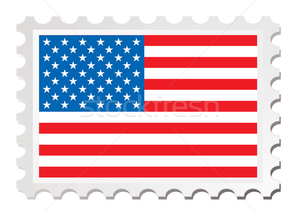 us flag card Stock photo © nicemonkey