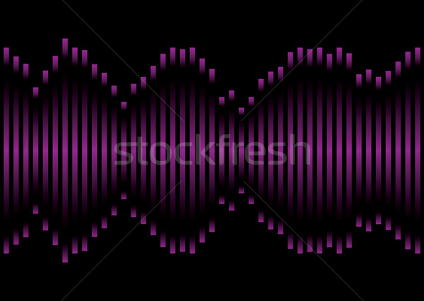 purple music equaliser Stock photo © nicemonkey