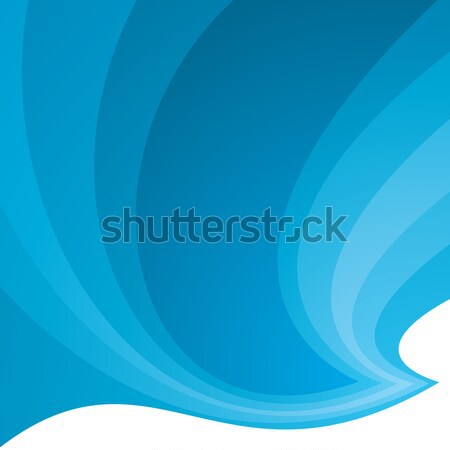 blue swish background Stock photo © nicemonkey