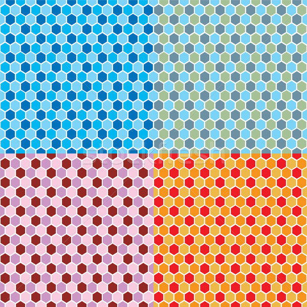 Ripetizione settanta wallpaper design quattro colore Foto d'archivio © nicemonkey