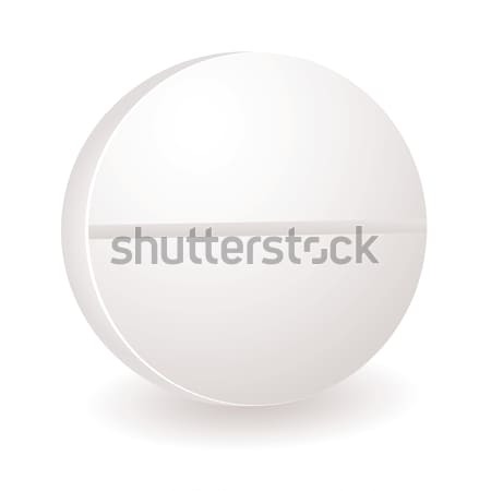 round pill illustration Stock photo © nicemonkey