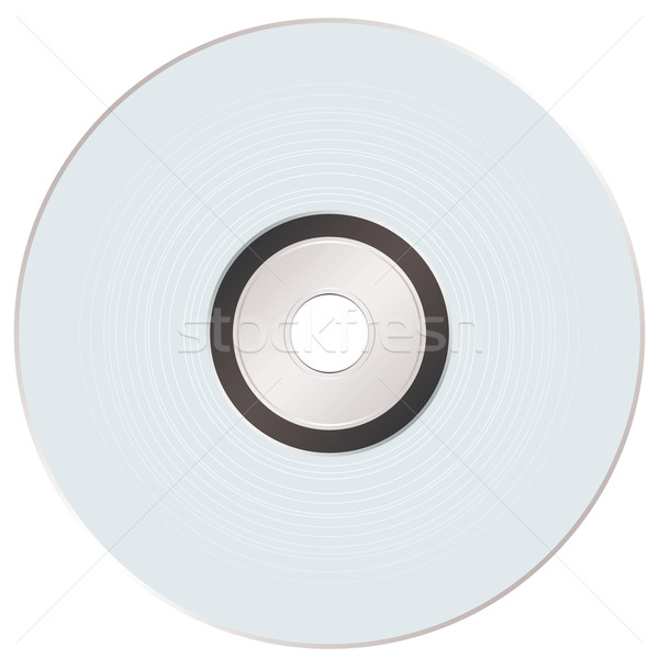 Fényes ezüst cd CD zene adattárolás Stock fotó © nicemonkey